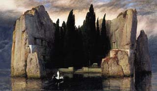 Arnold Bcklin: Isla de los muertos (1880)