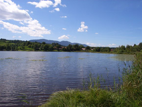el lago  de Bayersoien
