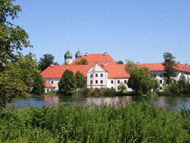el Klostersee con Kloster Seeon