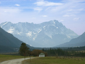 el monte Zugspitze