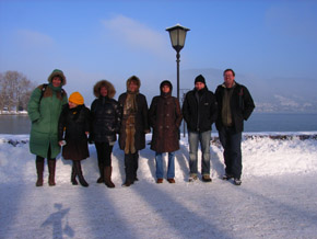 el grupo en el Tegernsee