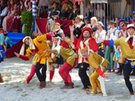 bailadores medievales