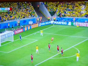 el partido Brazil-Colombia